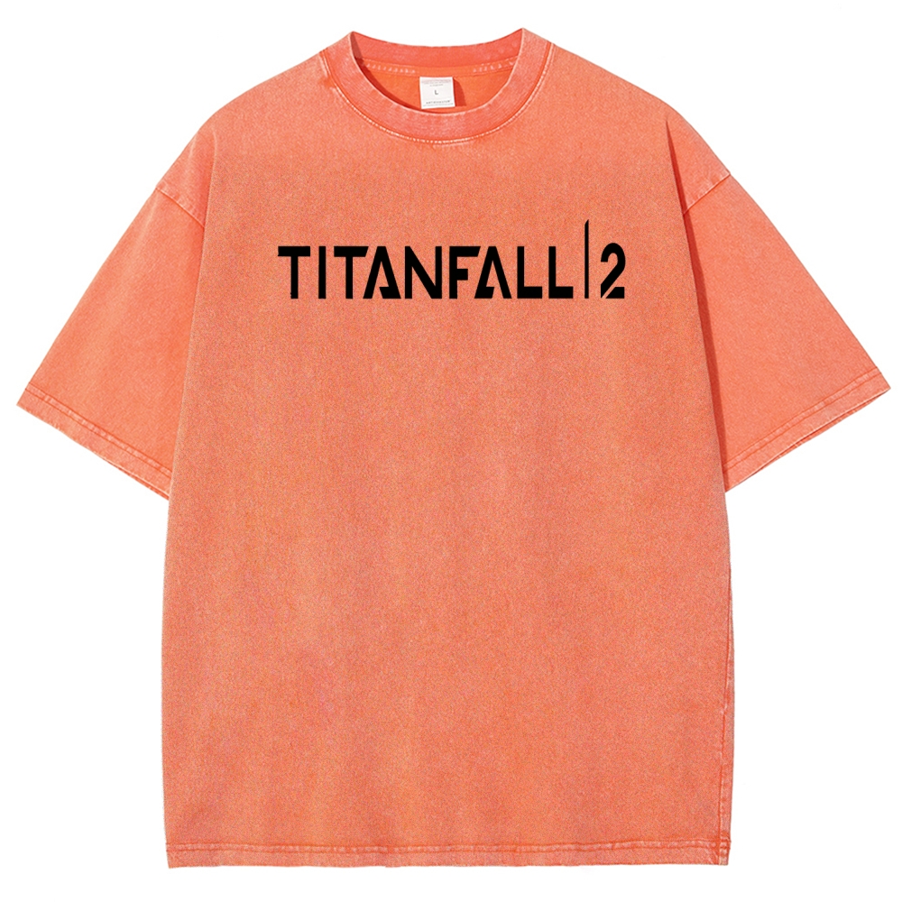 TITANFALL Unisex Fit Washed T-Shirt 2601007889