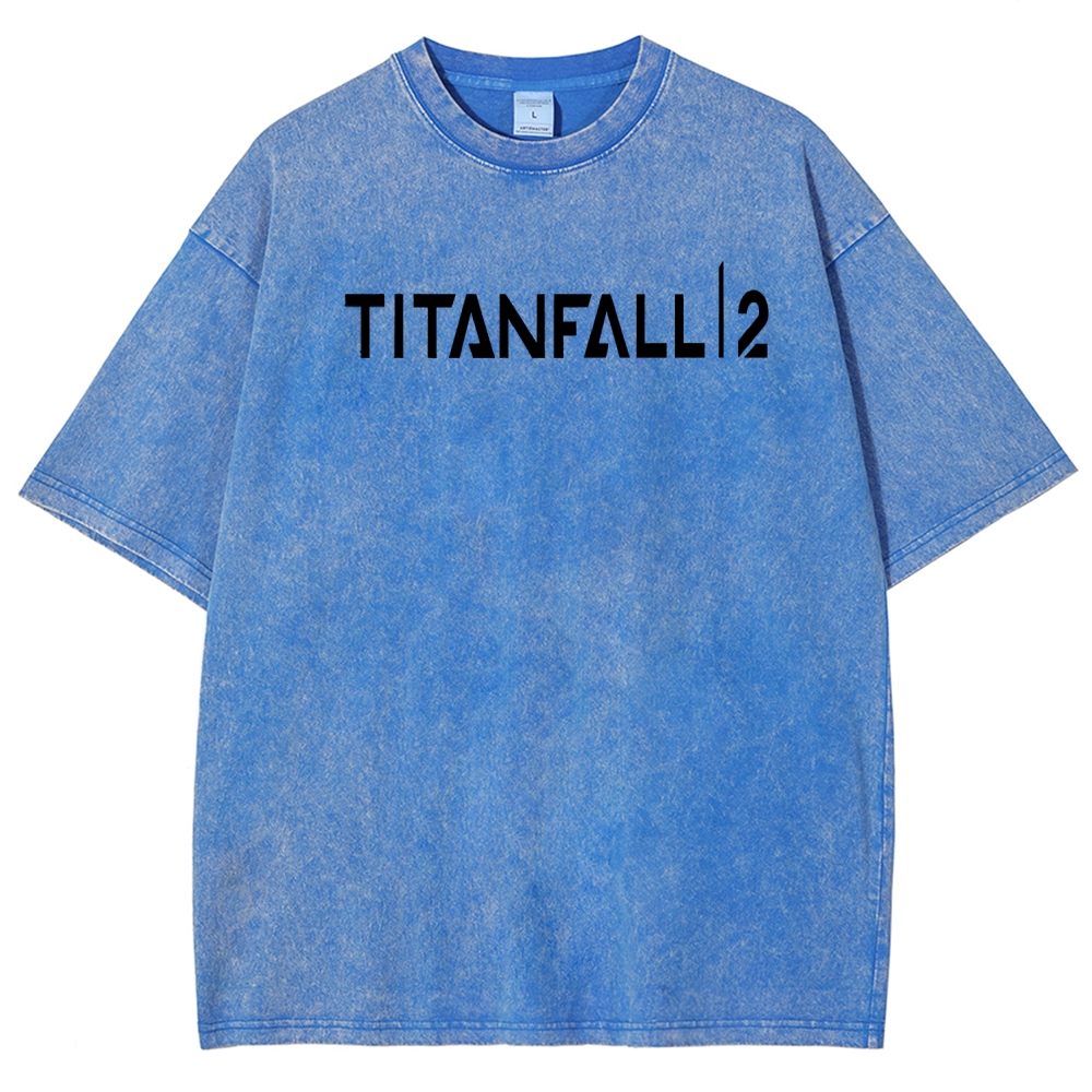 TITANFALL Unisex Fit Washed T-Shirt 2601007889