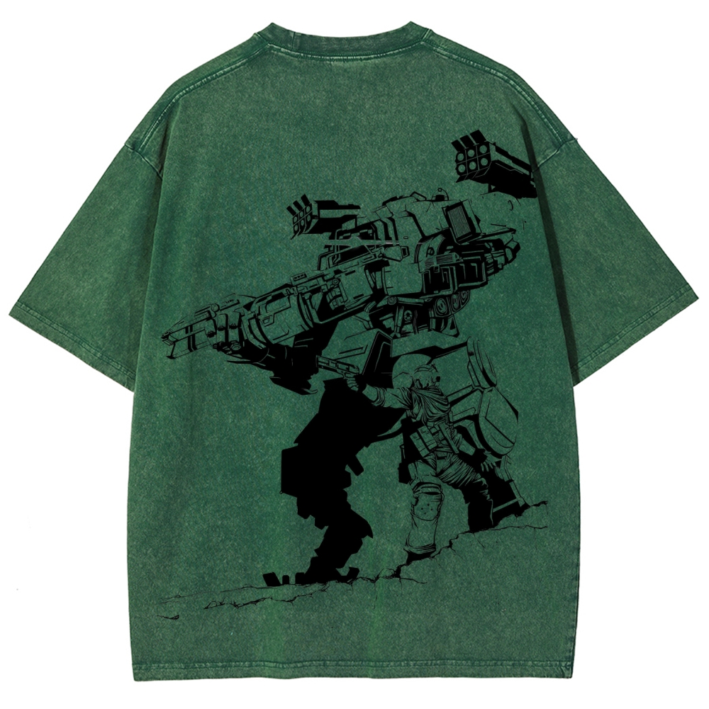 TITANFALL Unisex Fit Washed T-Shirt 2601007889