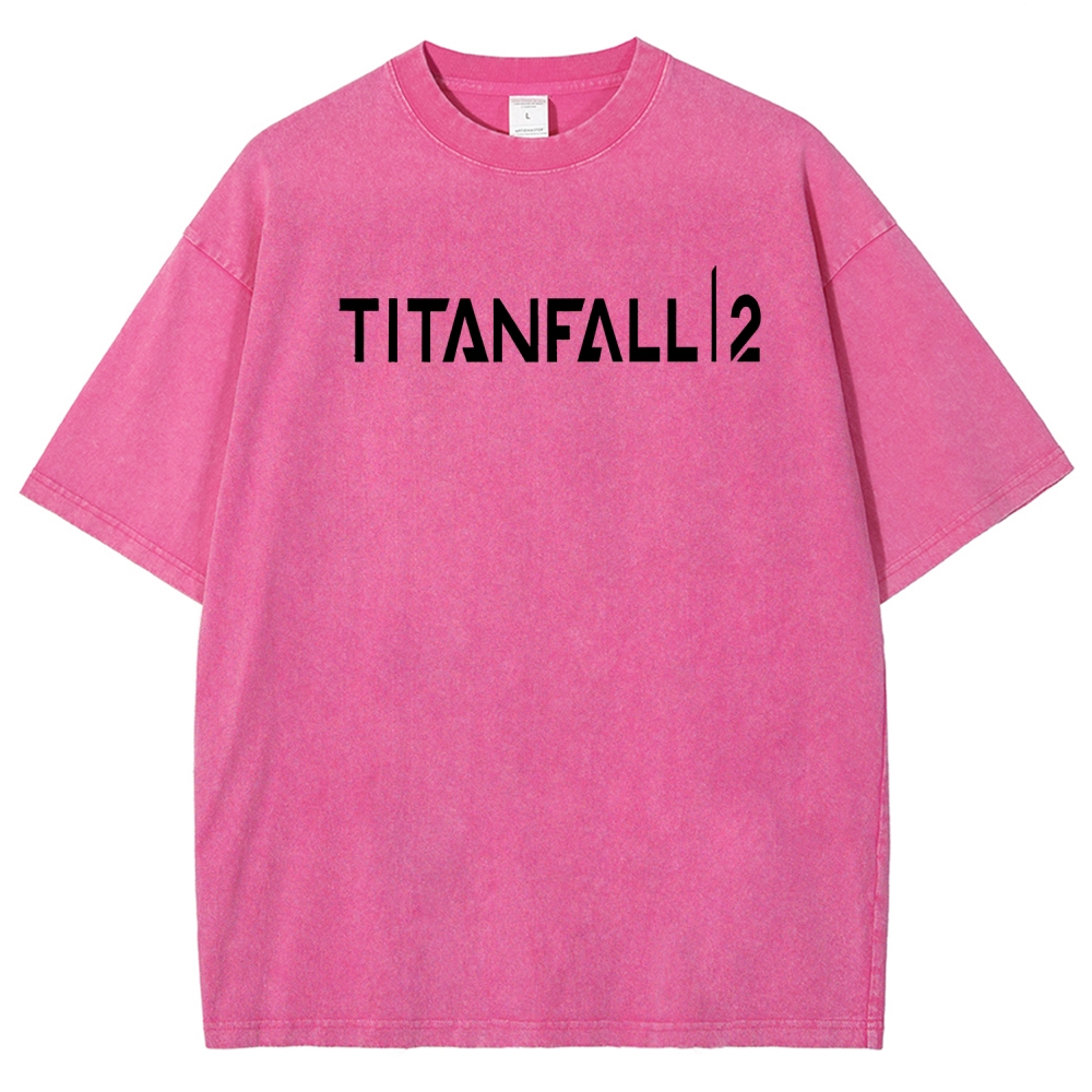 TITANFALL Unisex Fit Washed T-Shirt 2601007889
