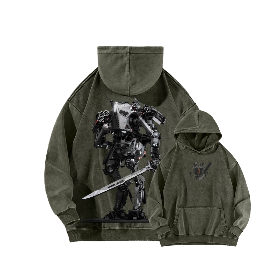 TITANFALL Unisex Washed Hoodie 2601007899