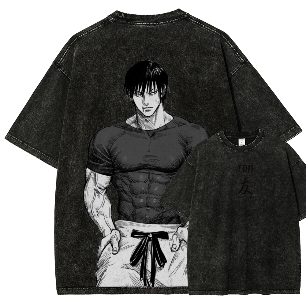Jujutsu Kaisen Unisex Fit Washed T-Shirt 2601008086