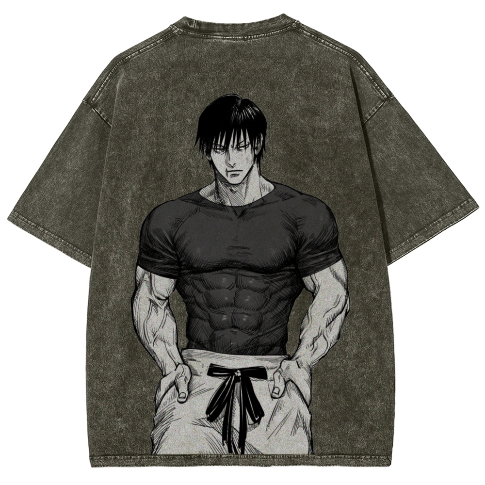 Jujutsu Kaisen Unisex Fit Washed T-Shirt 2601008086