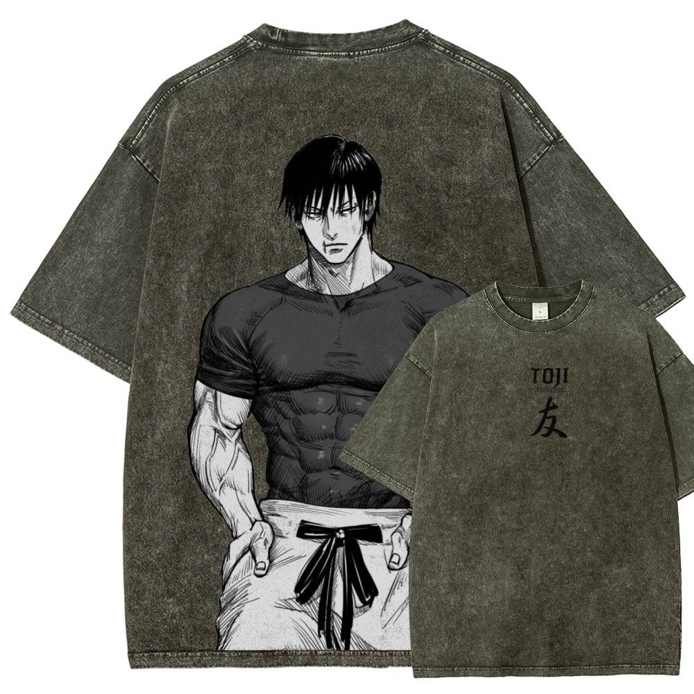 Jujutsu Kaisen Unisex Fit Washed T-Shirt 2601008086