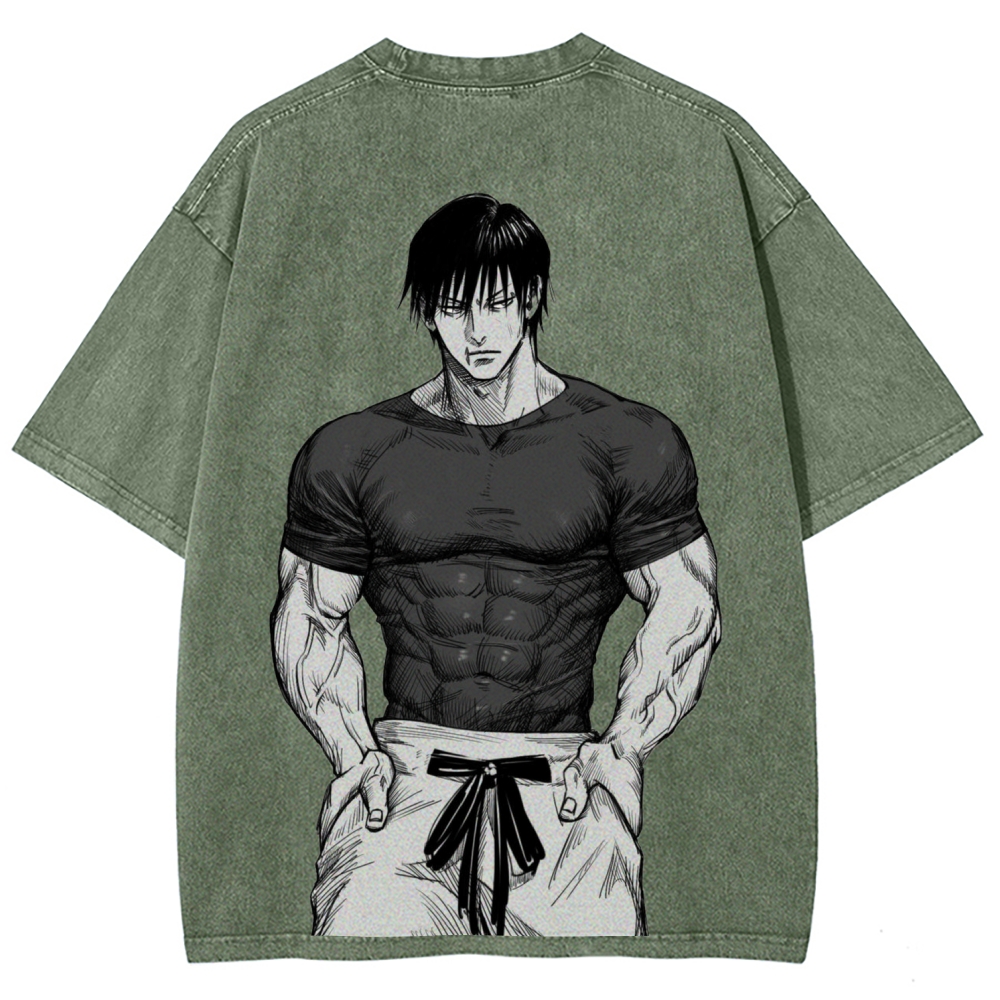 Jujutsu Kaisen Unisex Fit Washed T-Shirt 2601008086