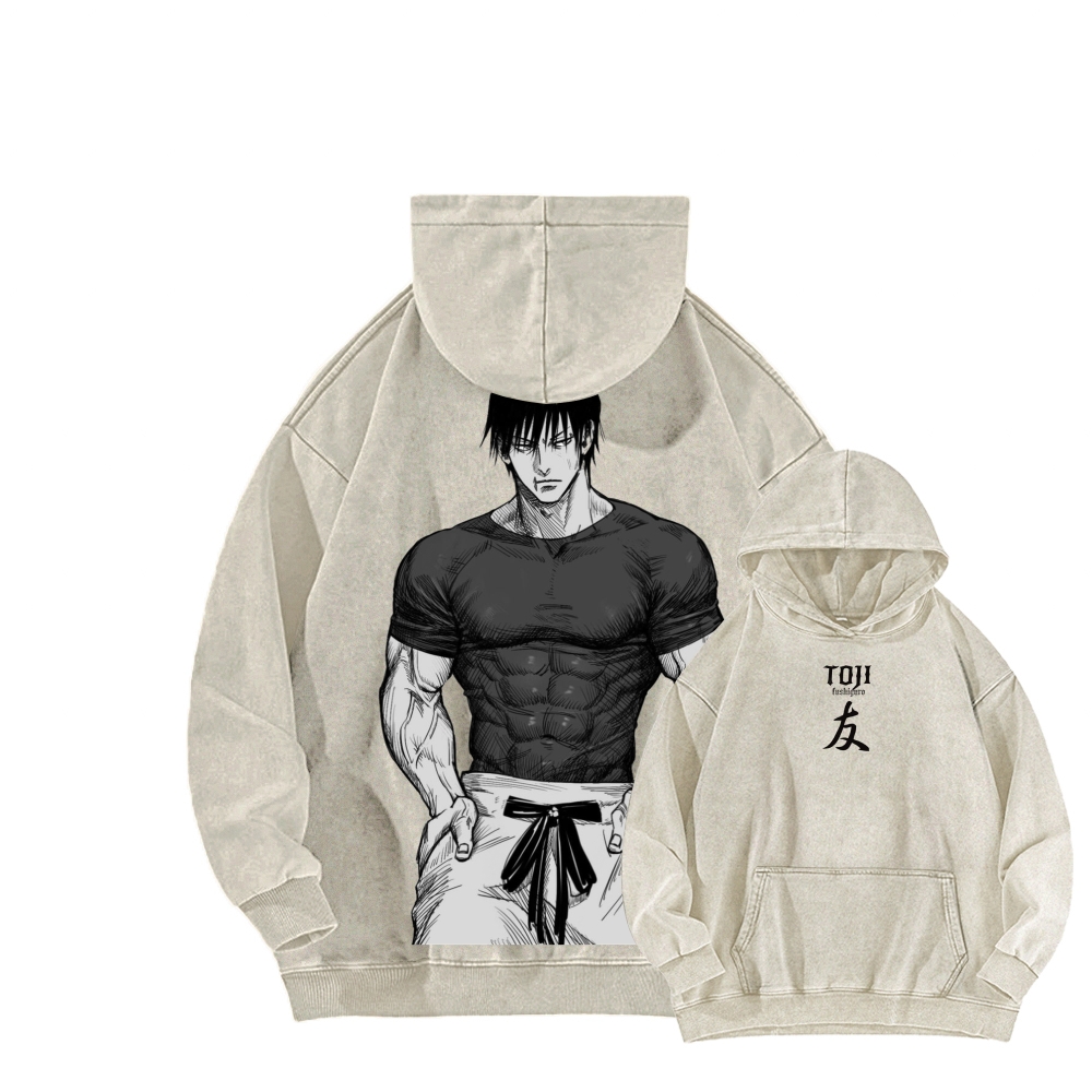 Jujutsu Kaisen Unisex Washed Hoodie 2601008087