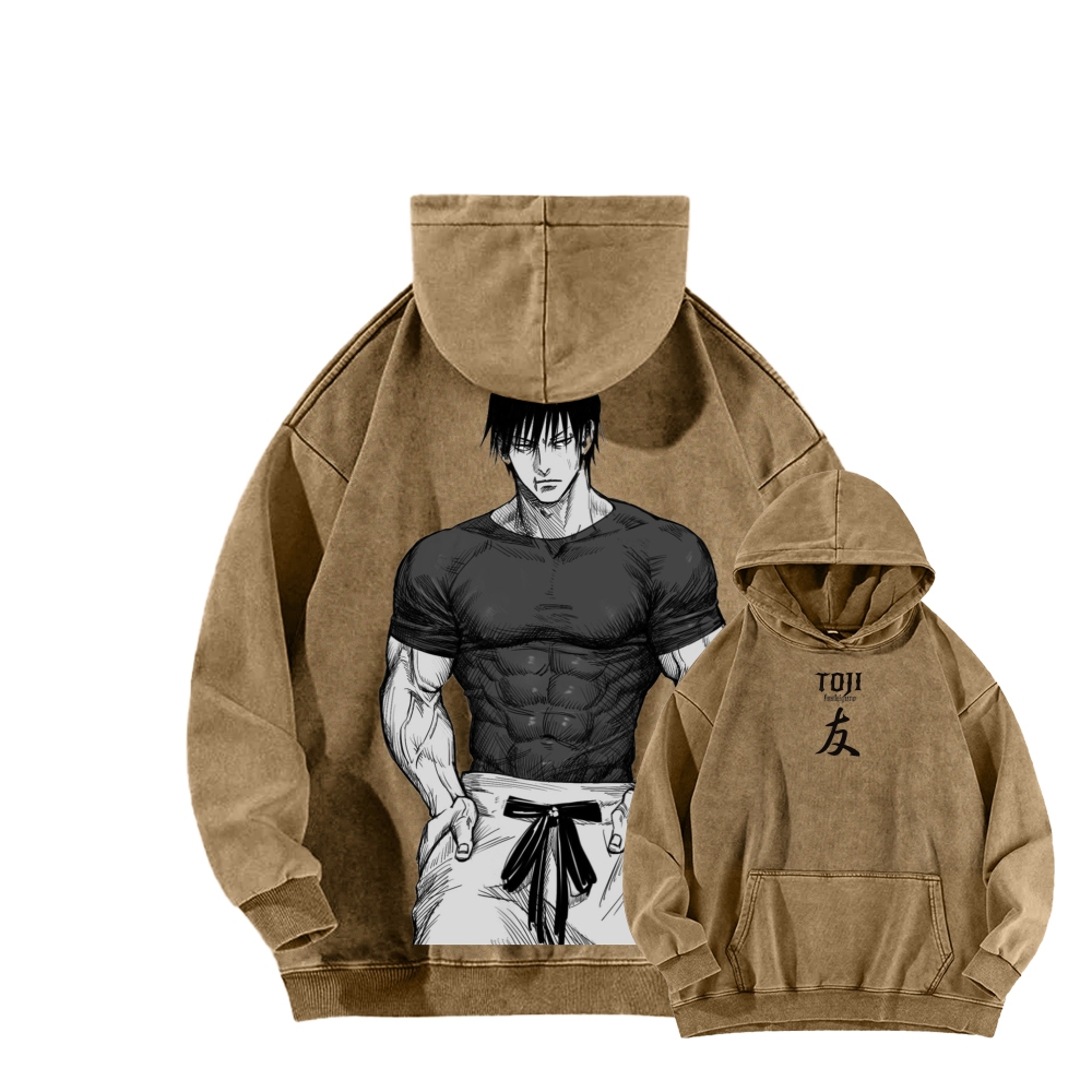 Jujutsu Kaisen Unisex Washed Hoodie 2601008087