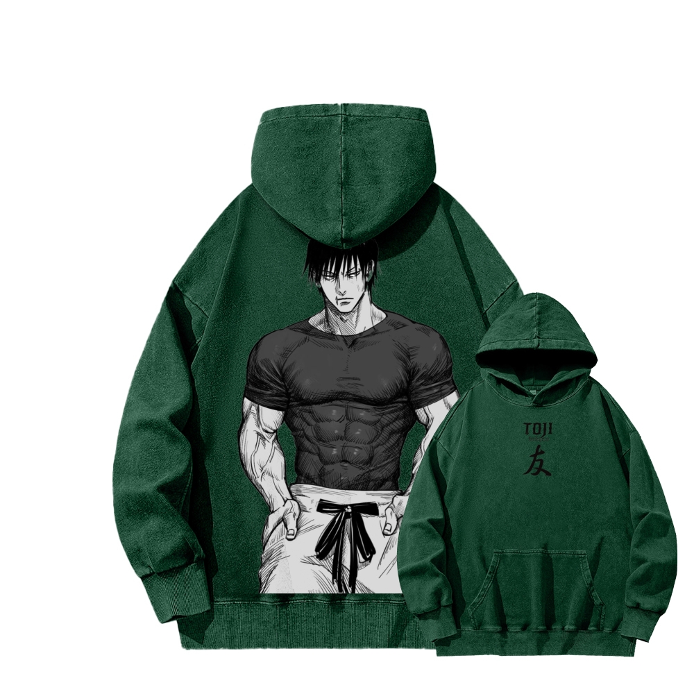Jujutsu Kaisen Unisex Washed Hoodie 2601008087