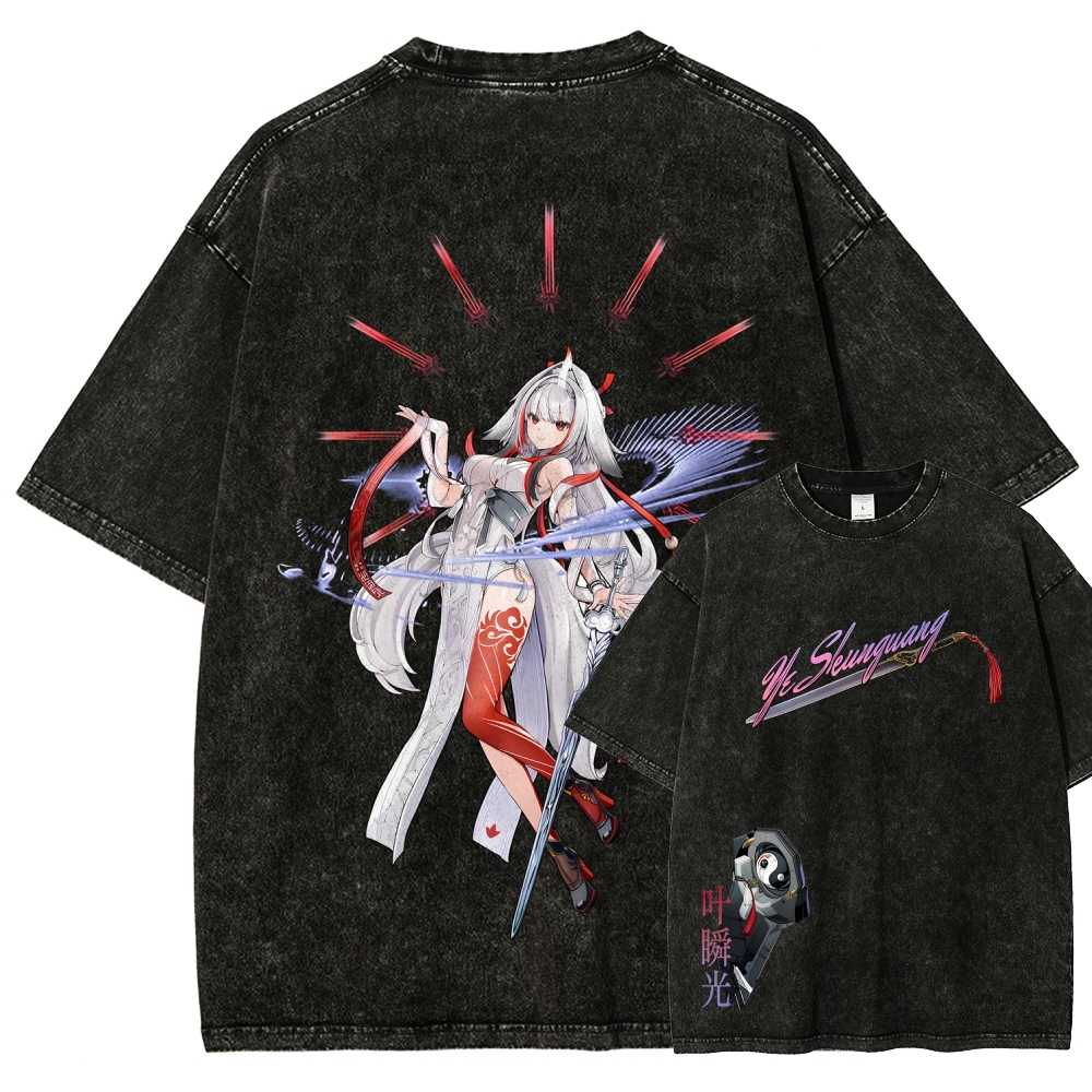 Zenless Zone Zero Unisex Fit Washed T-Shirt 2601008768