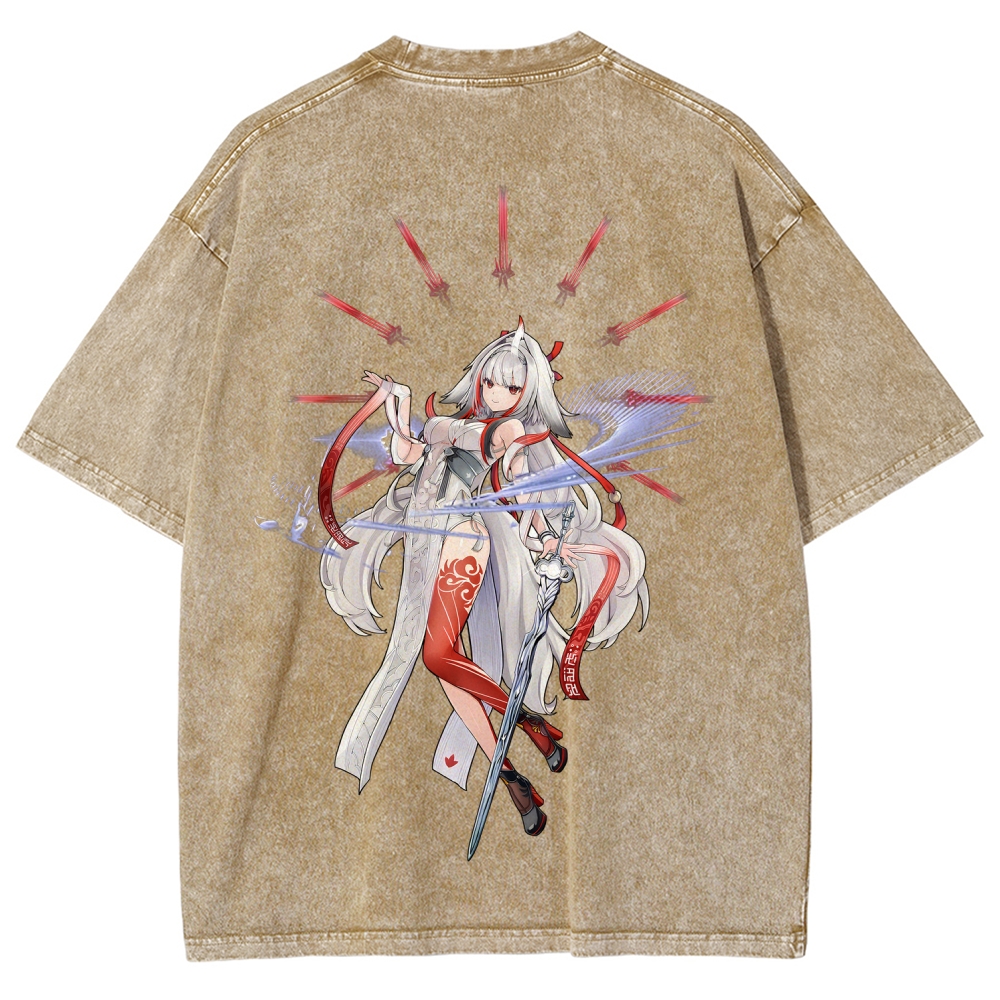 Zenless Zone Zero Unisex Fit Washed T-Shirt 2601008768