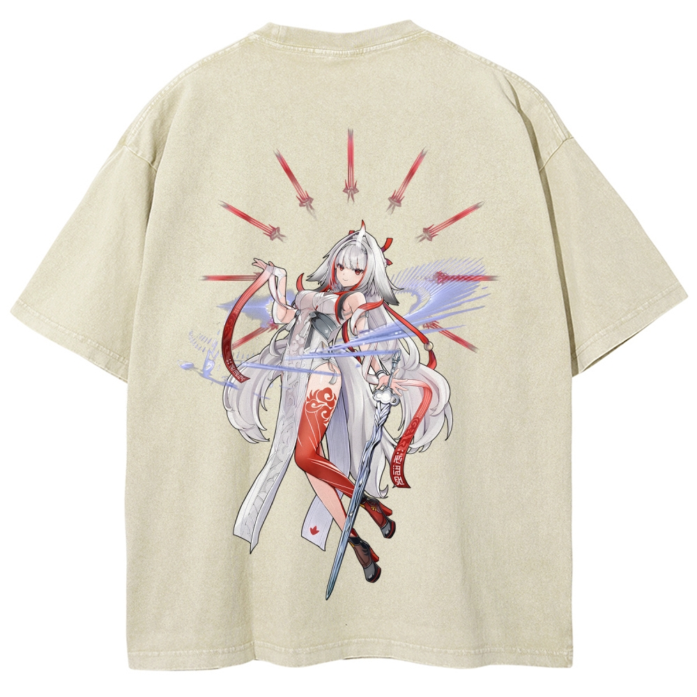 Zenless Zone Zero Unisex Fit Washed T-Shirt 2601008768