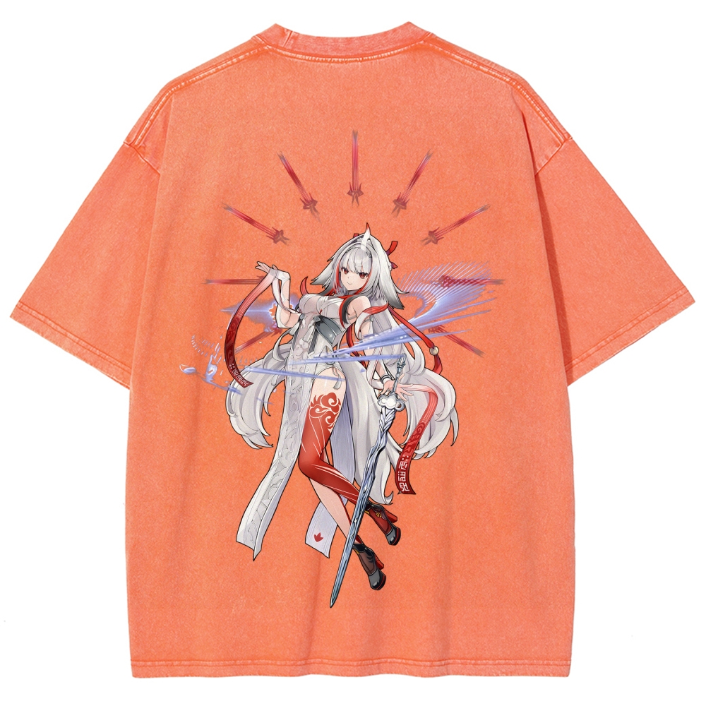 Zenless Zone Zero Unisex Fit Washed T-Shirt 2601008768