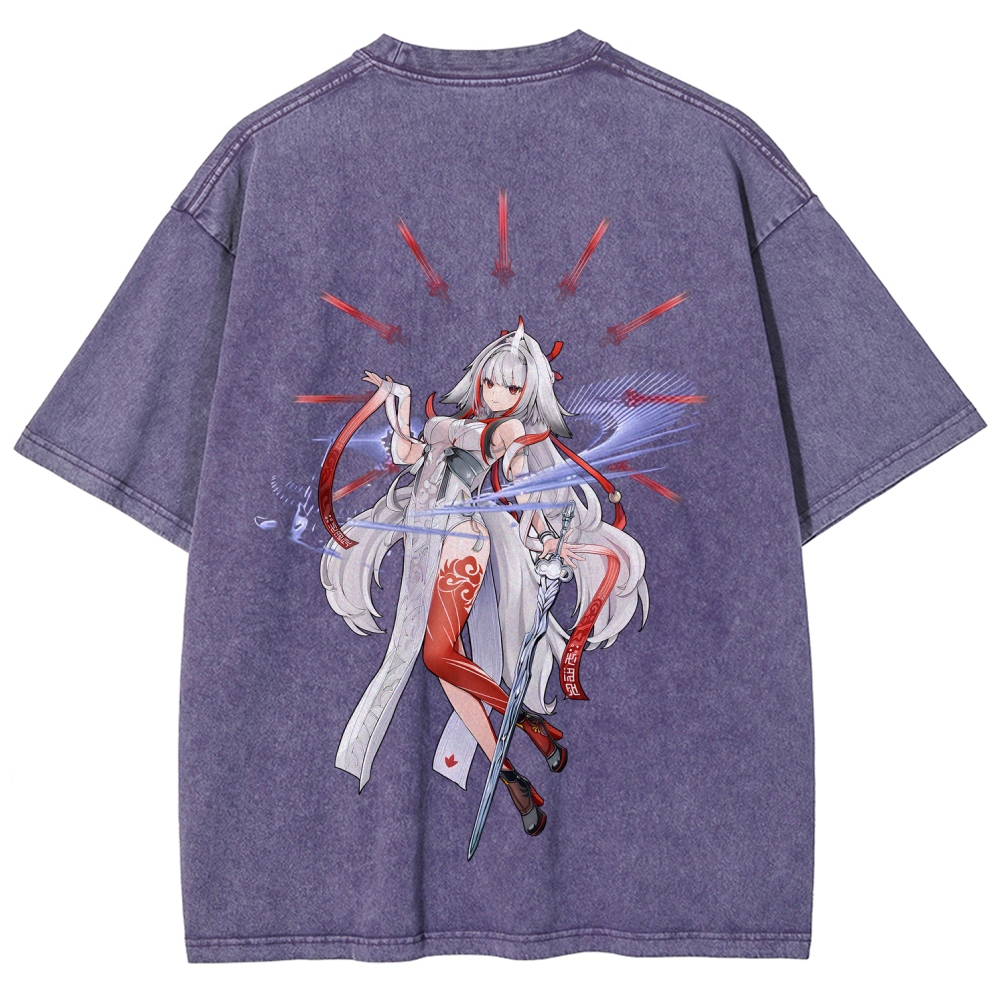 Zenless Zone Zero Unisex Fit Washed T-Shirt 2601008768