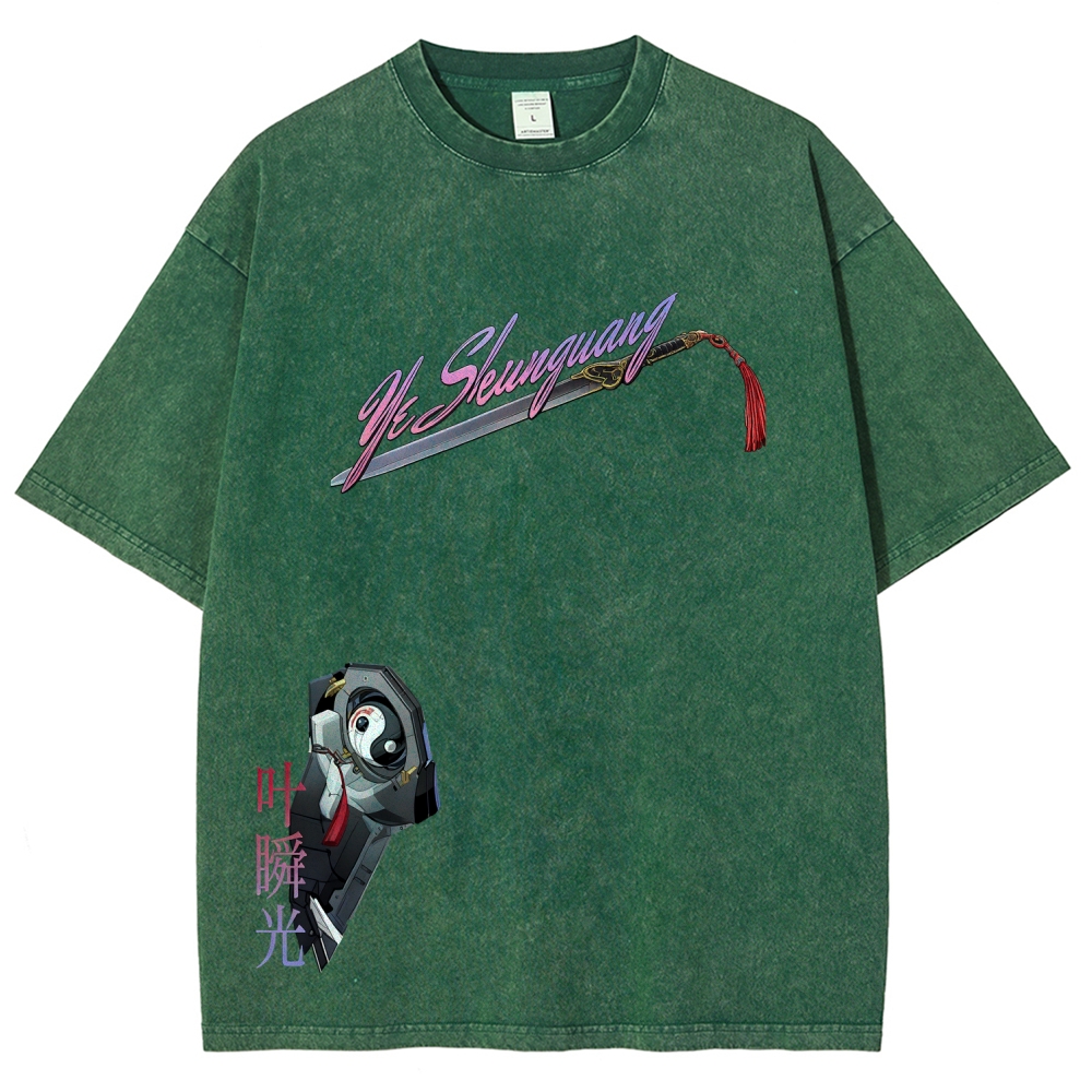 Zenless Zone Zero Unisex Fit Washed T-Shirt 2601008768