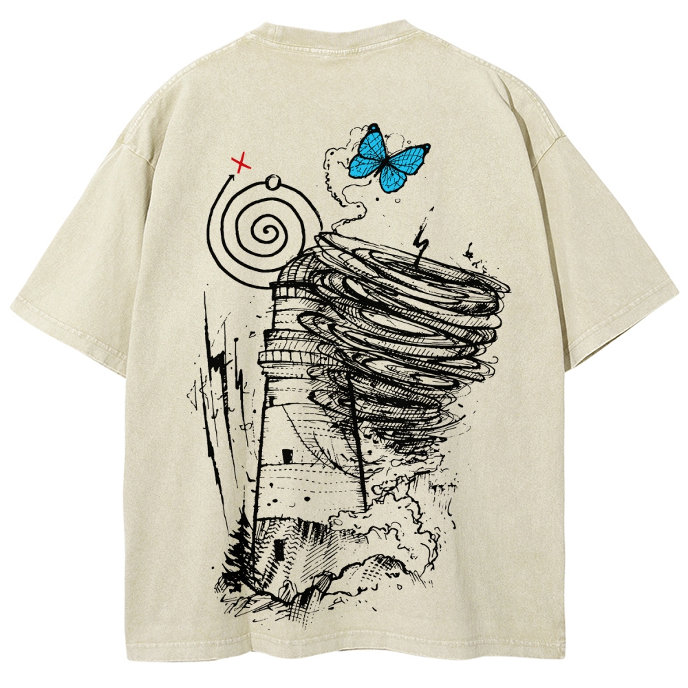 Unisex Fit Washed T-Shirt 2601008790