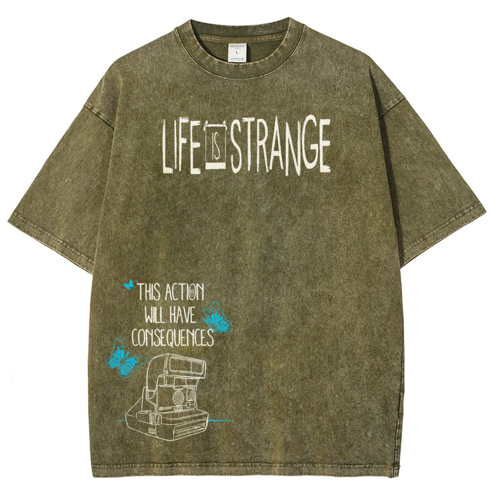 Unisex Fit Washed T-Shirt 2601008790