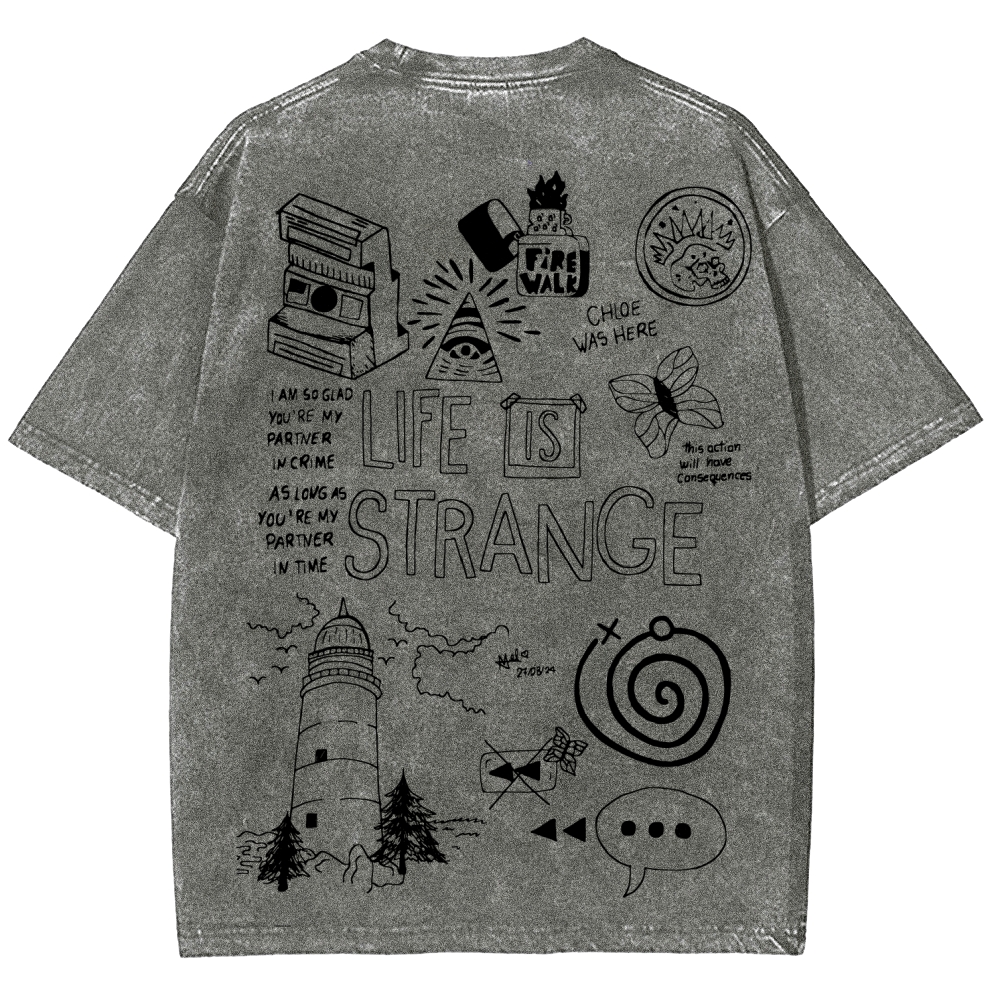 Unisex Fit Washed T-Shirt 2601008795