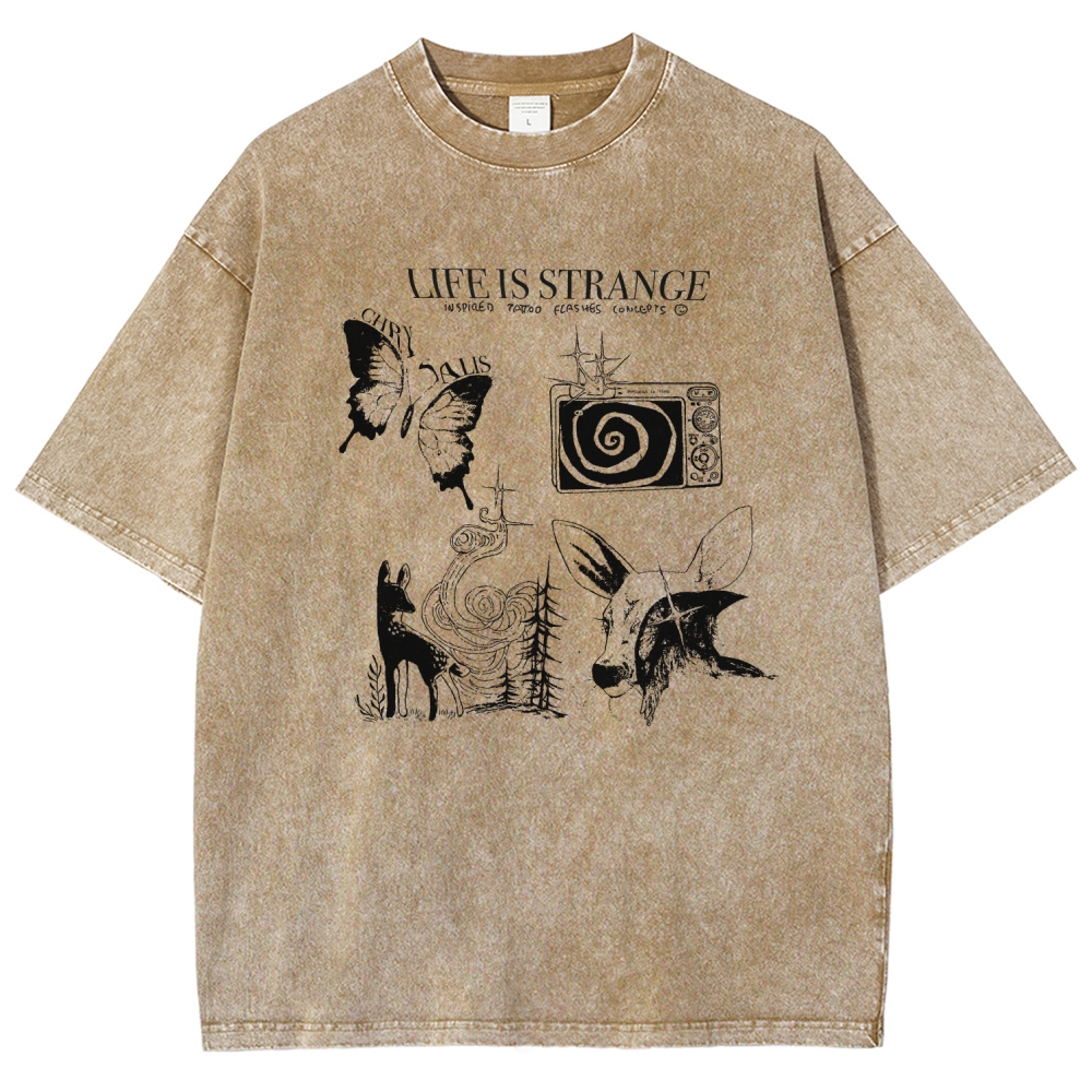 Unisex Fit Washed T-Shirt 2601008795