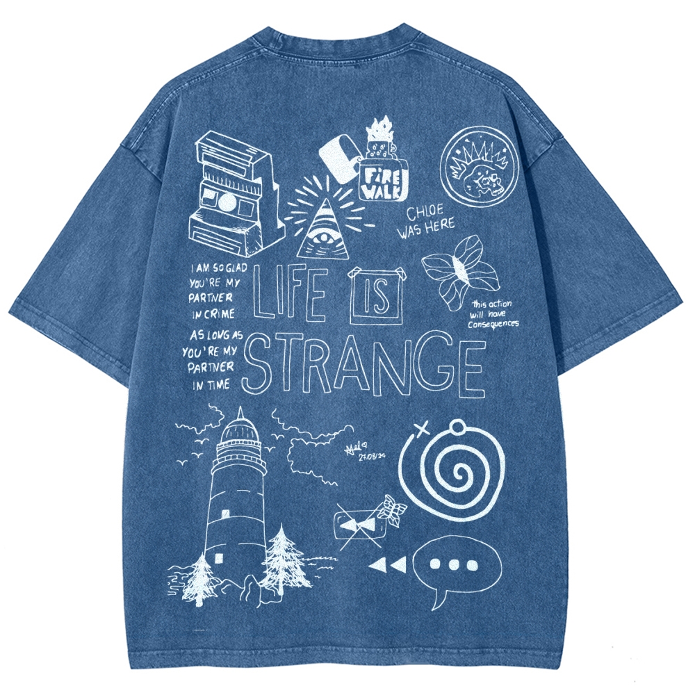 Unisex Fit Washed T-Shirt 2601008795