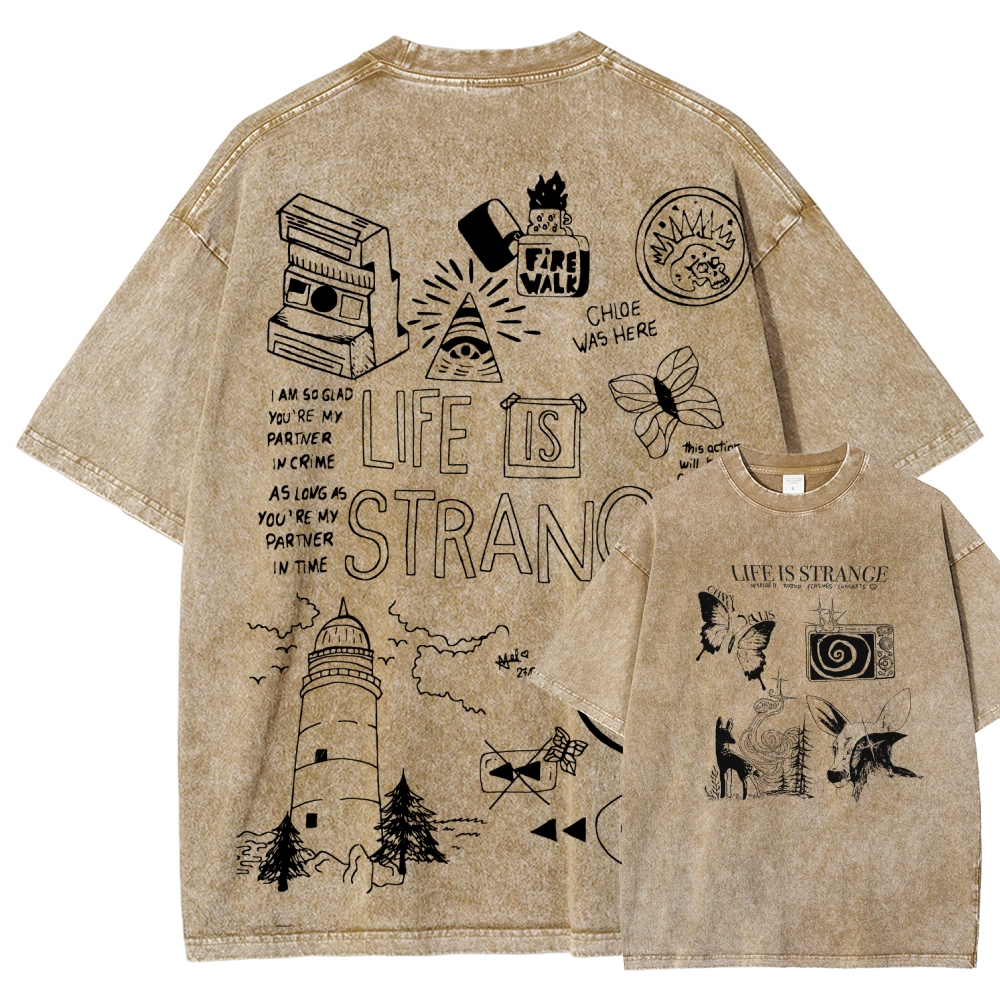 Unisex Fit Washed T-Shirt 2601008795