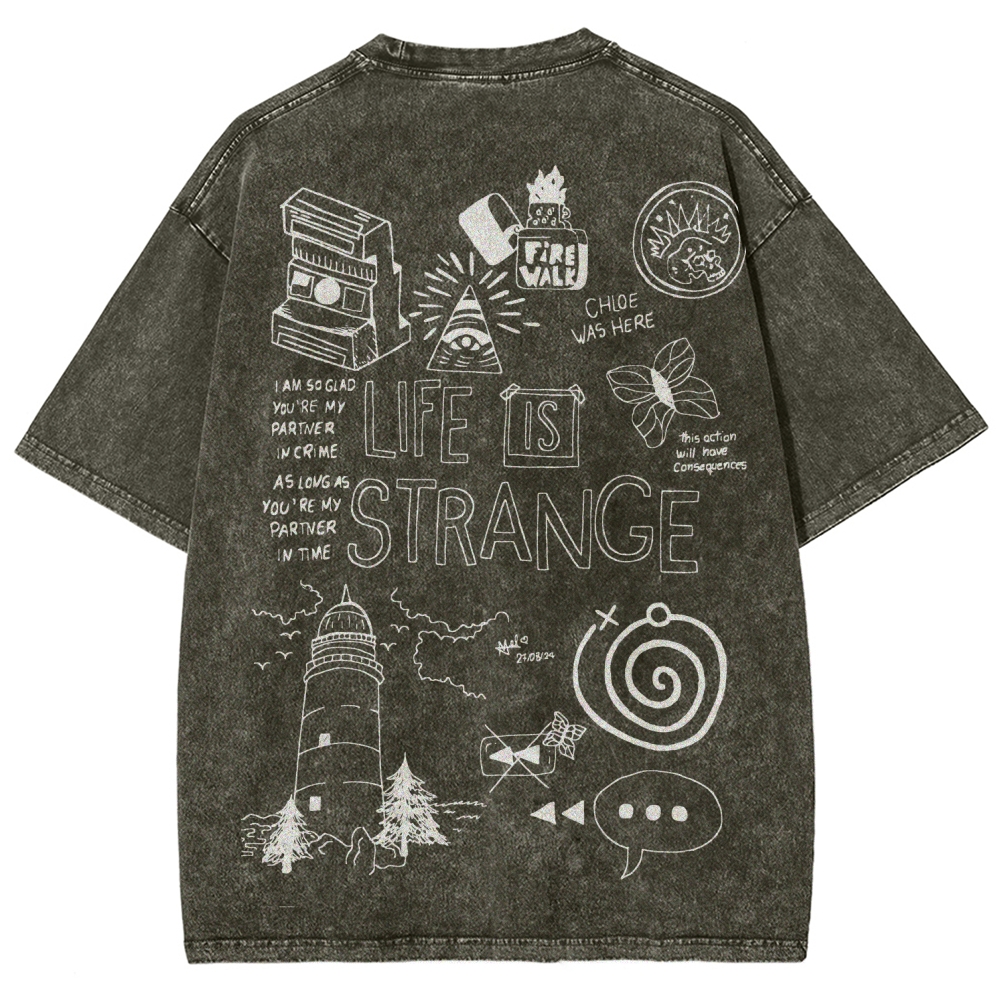 Unisex Fit Washed T-Shirt 2601008795