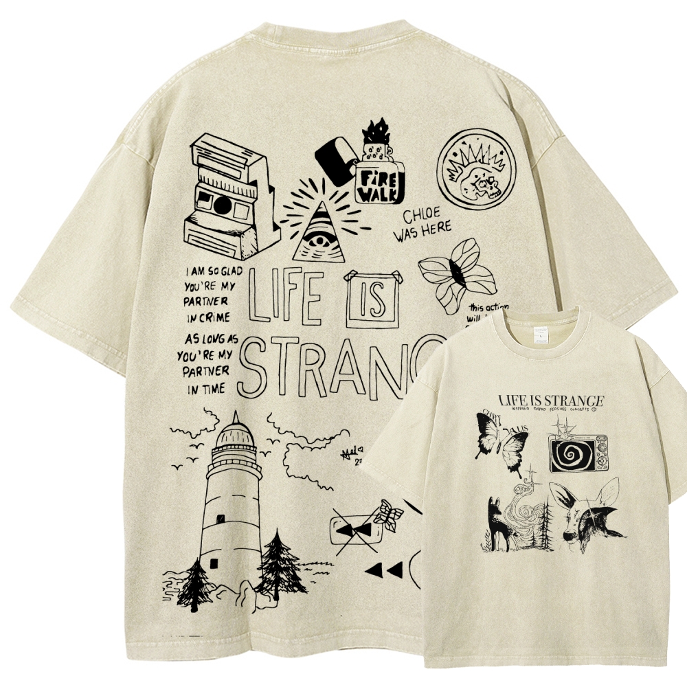 Unisex Fit Washed T-Shirt 2601008795