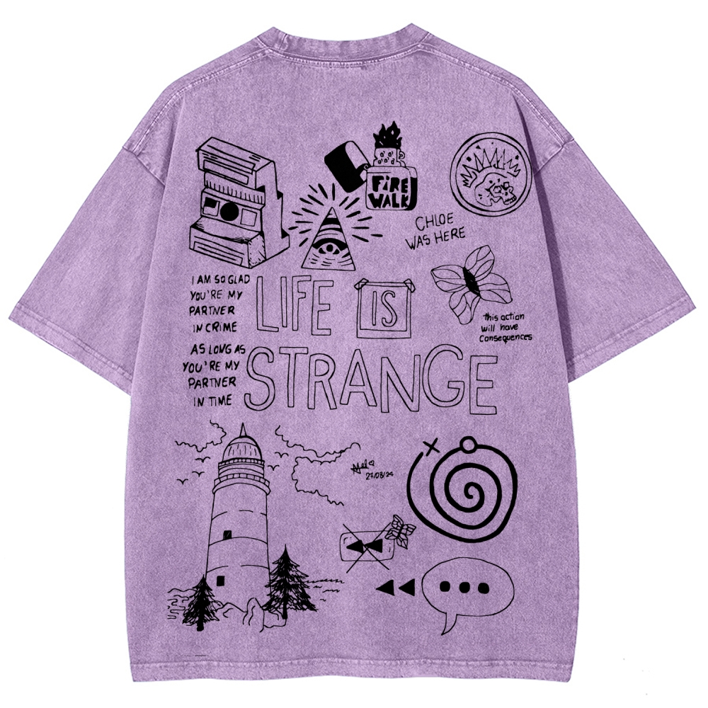 Unisex Fit Washed T-Shirt 2601008795