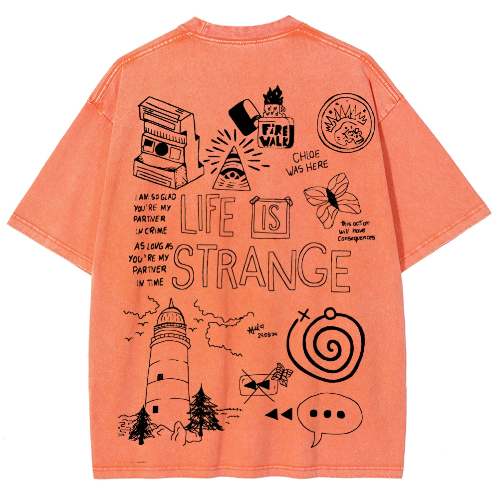 Unisex Fit Washed T-Shirt 2601008795