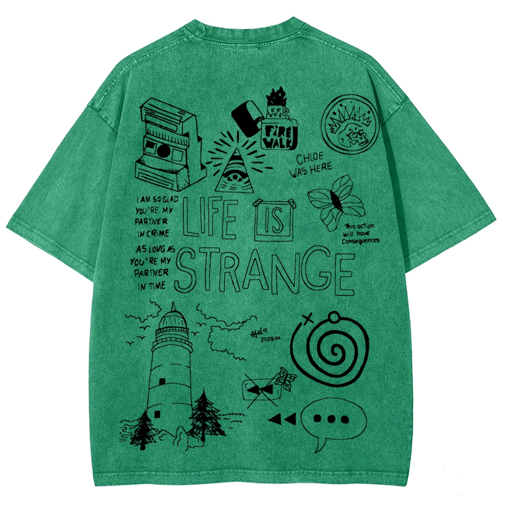 Unisex Fit Washed T-Shirt 2601008795