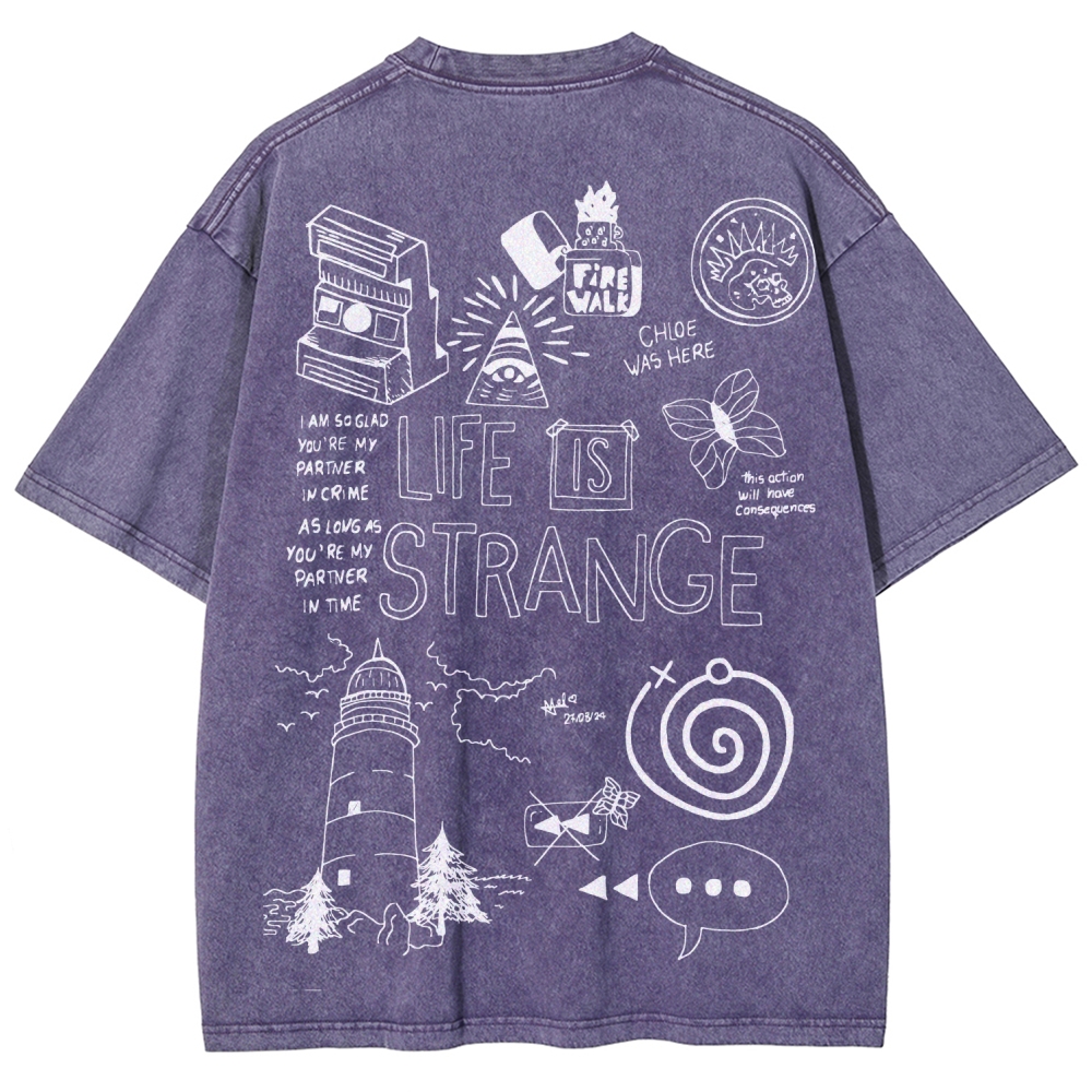 Unisex Fit Washed T-Shirt 2601008795