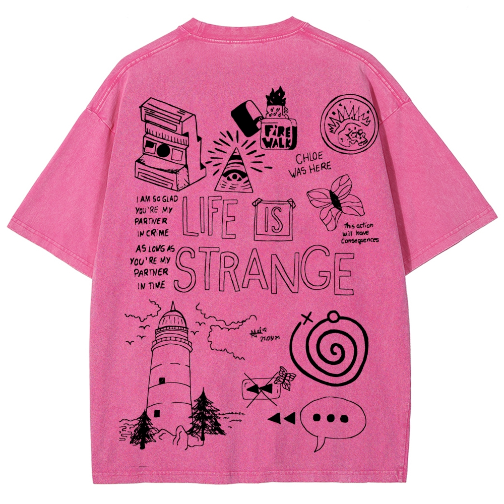 Unisex Fit Washed T-Shirt 2601008795