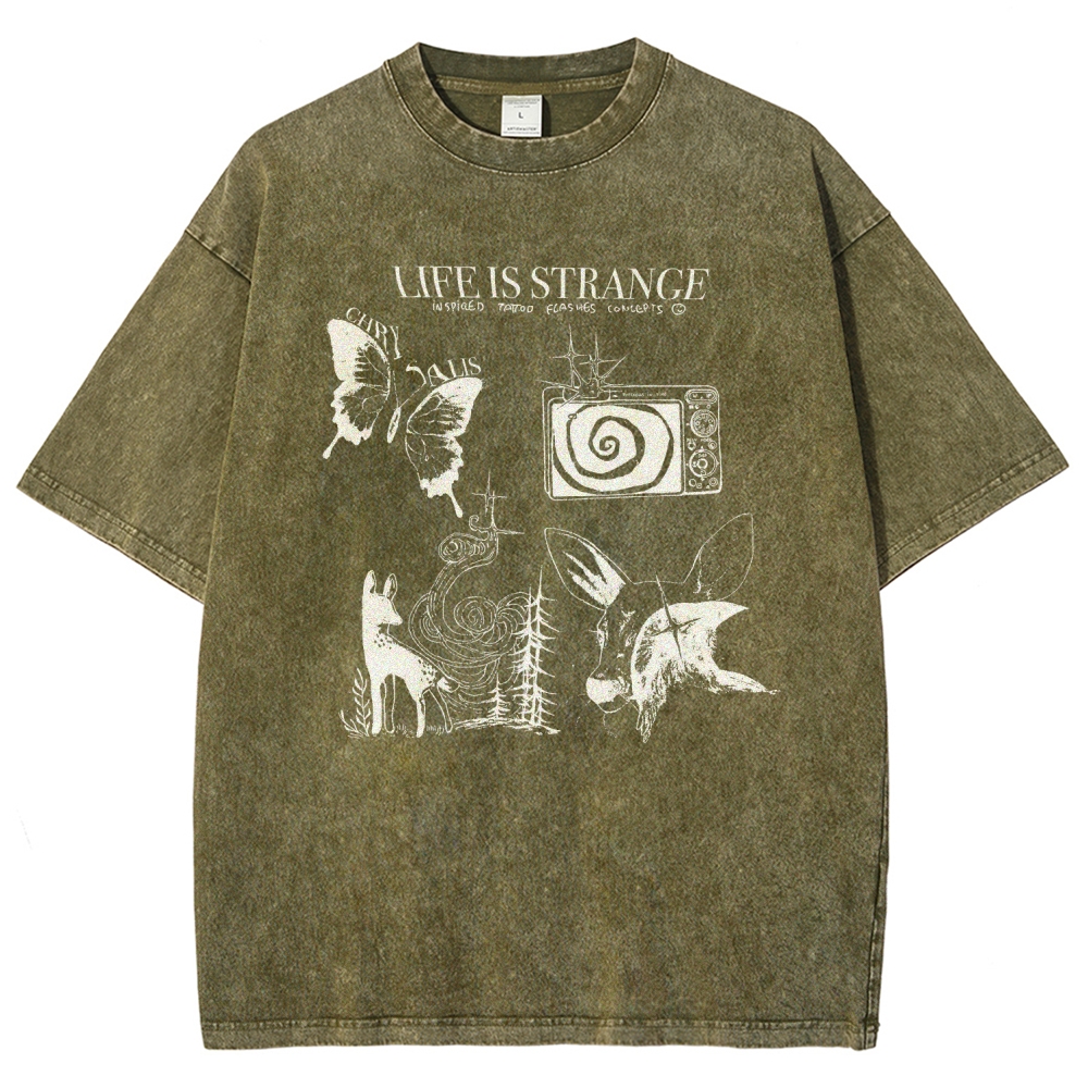 Unisex Fit Washed T-Shirt 2601008795