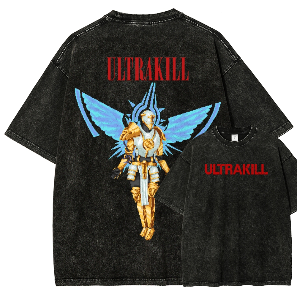 Ultrakill Unisex Fit Washed T-Shirt 2601009464