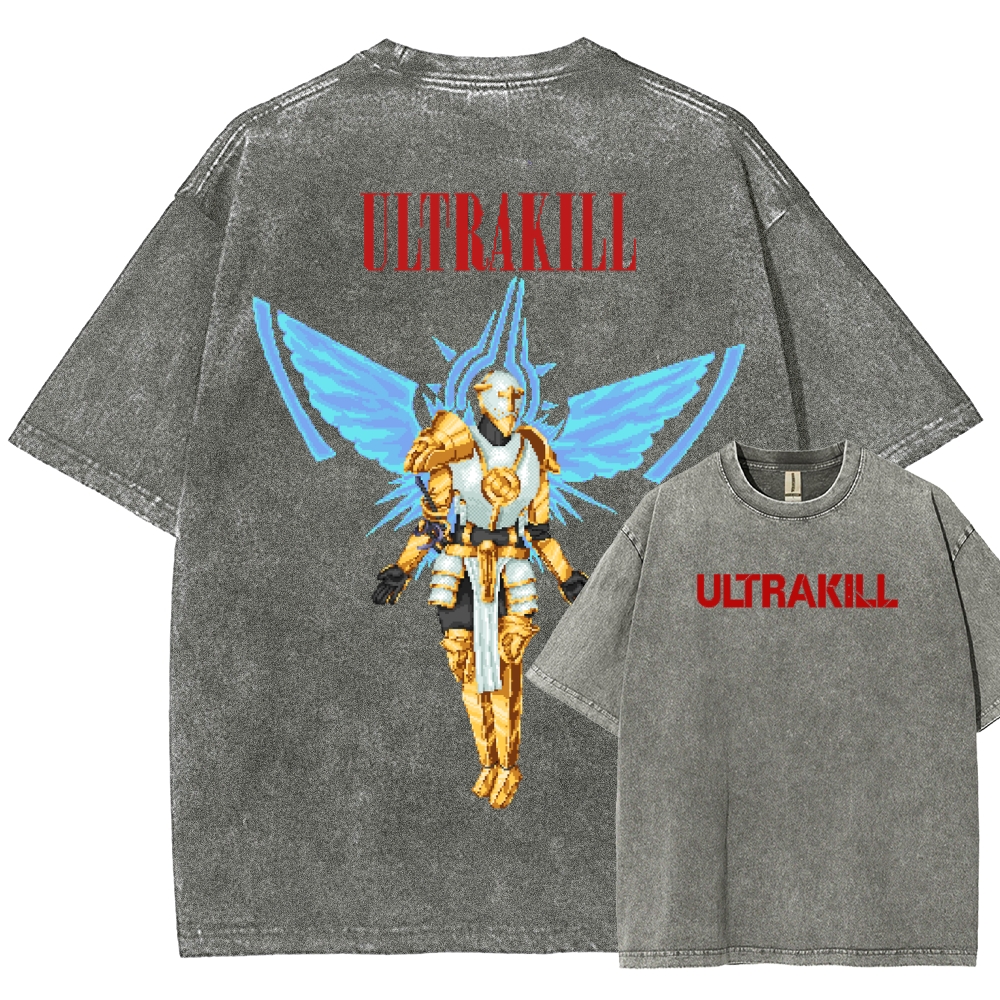 Ultrakill Unisex Fit Washed T-Shirt 2601009464