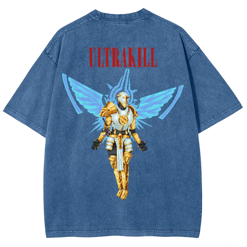 Ultrakill Unisex Fit Washed T-Shirt 2601009464