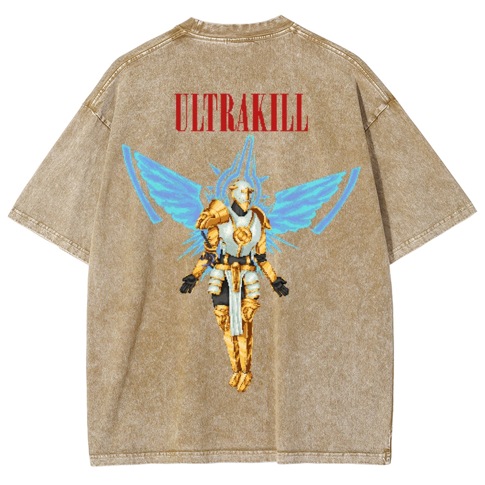 Ultrakill Unisex Fit Washed T-Shirt 2601009464