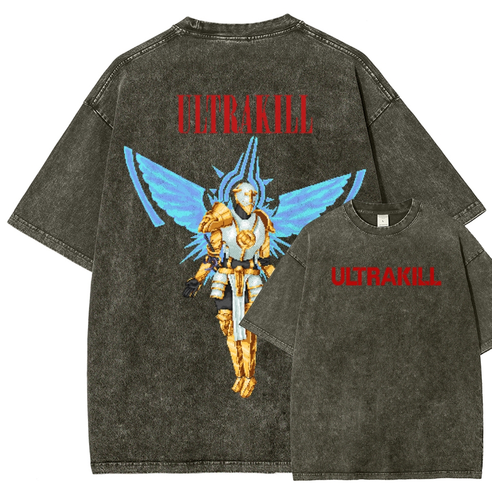 Ultrakill Unisex Fit Washed T-Shirt 2601009464