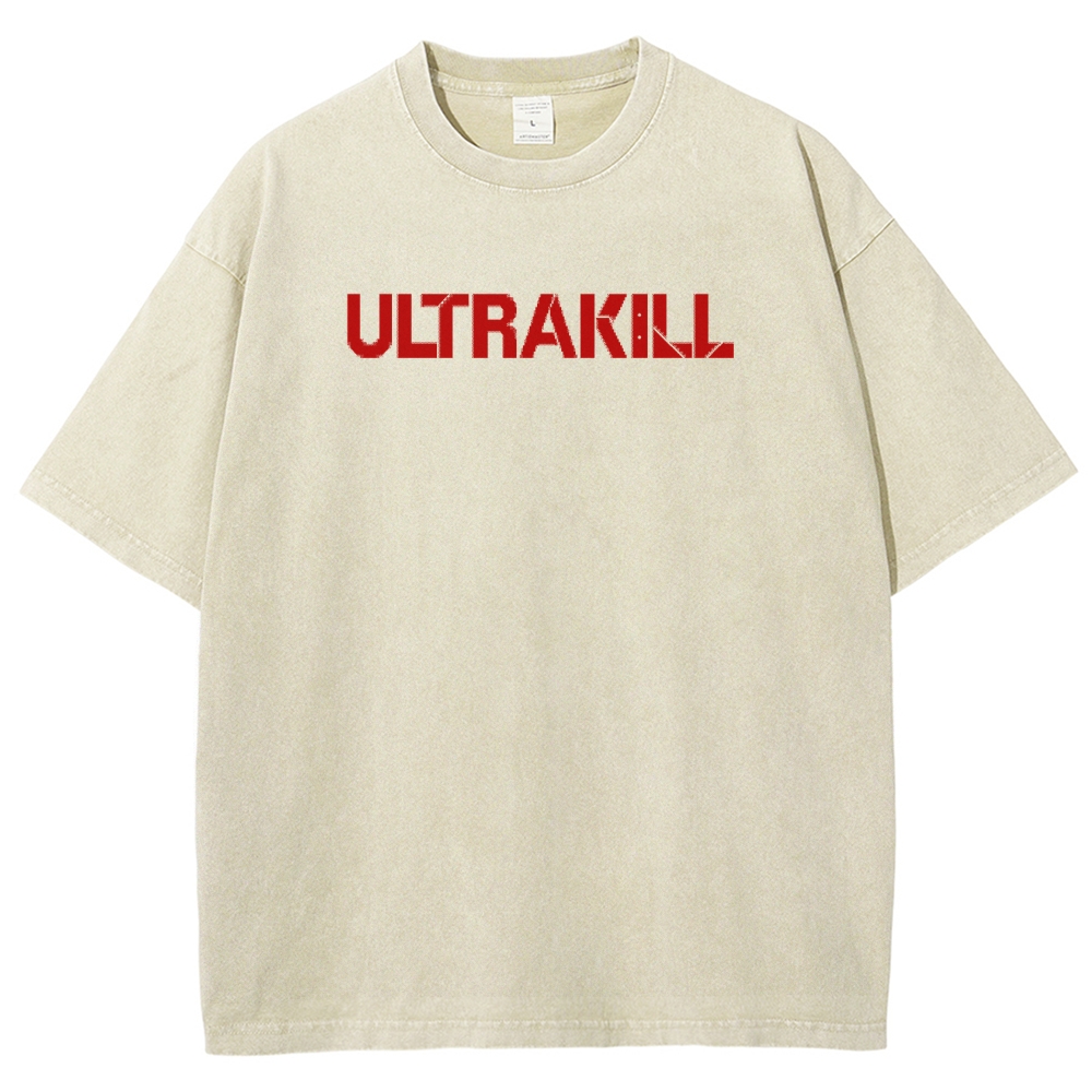 Ultrakill Unisex Fit Washed T-Shirt 2601009464