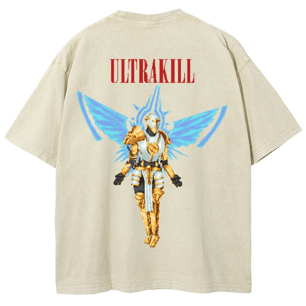 Ultrakill Unisex Fit Washed T-Shirt 2601009464