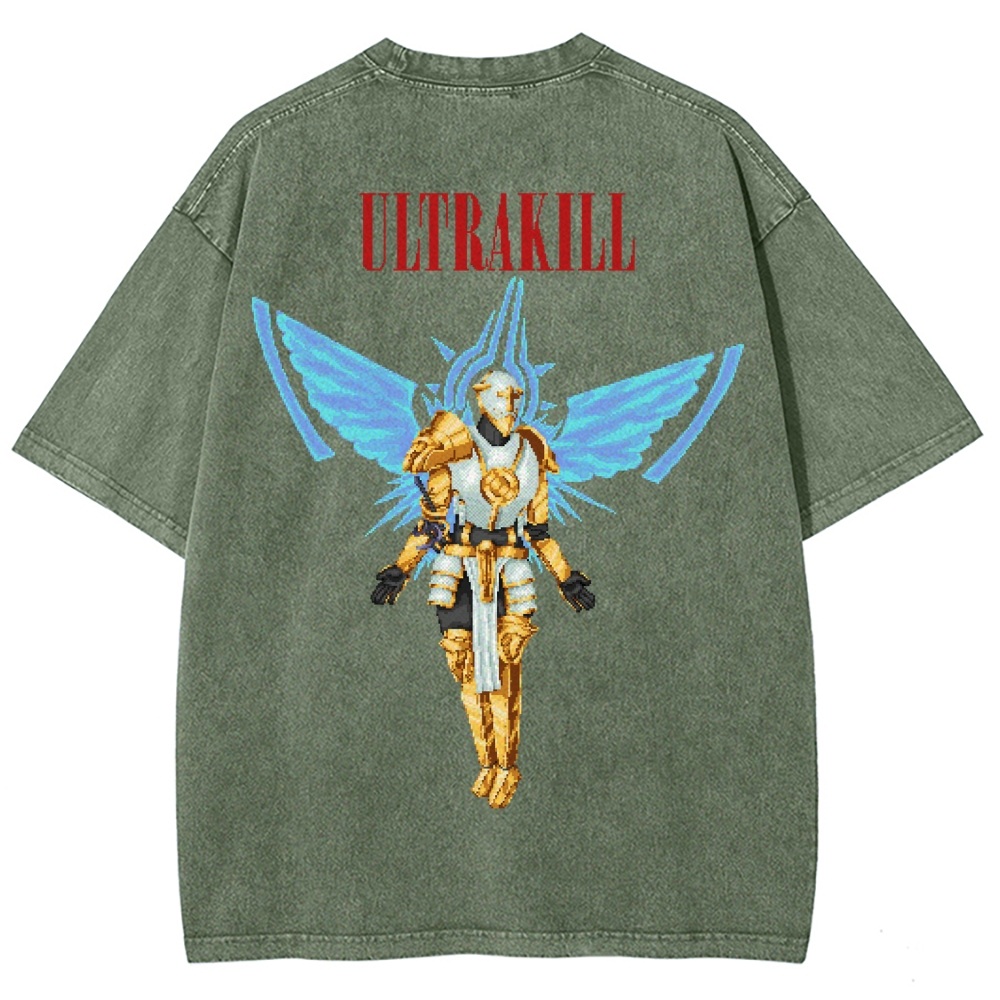 Ultrakill Unisex Fit Washed T-Shirt 2601009464