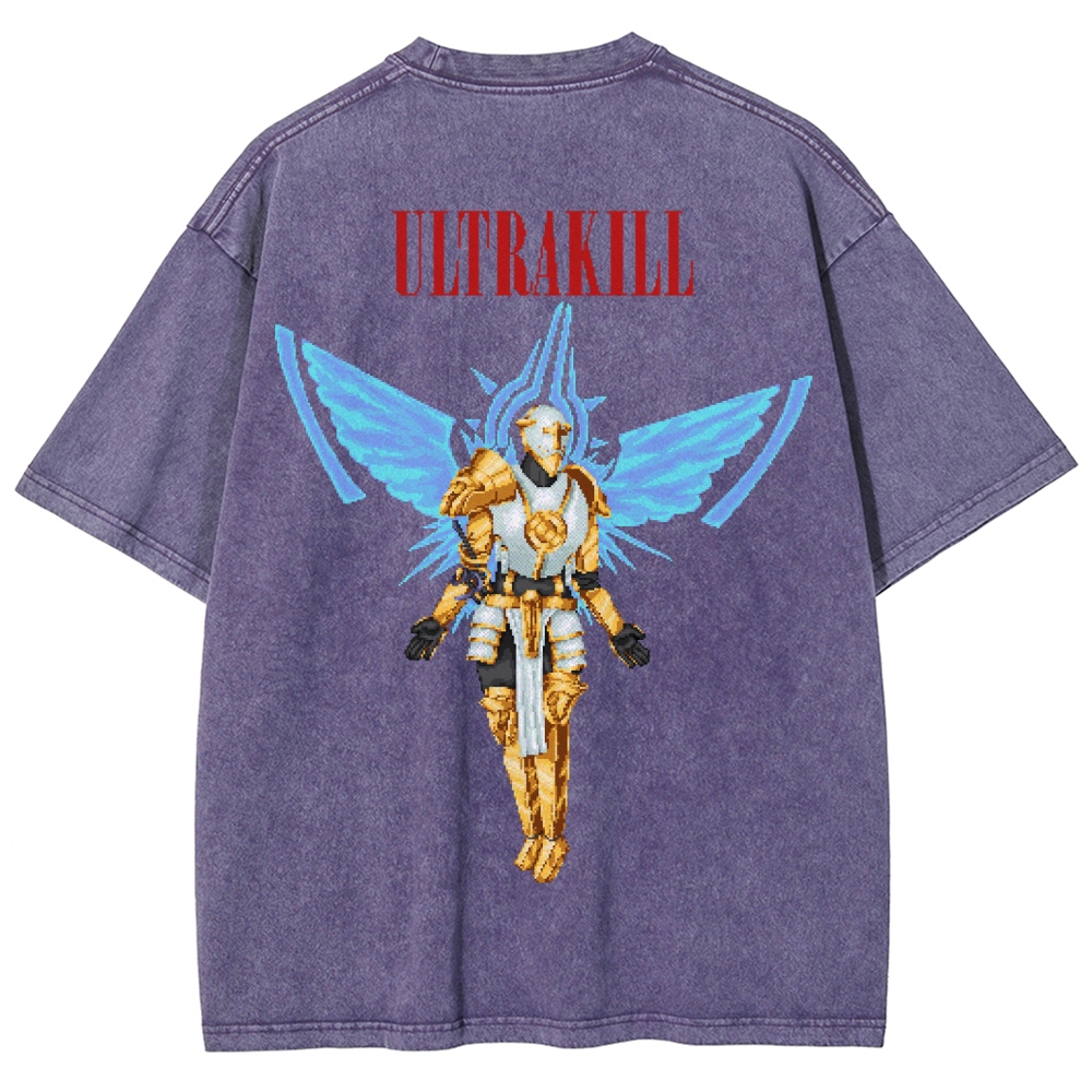 Ultrakill Unisex Fit Washed T-Shirt 2601009464