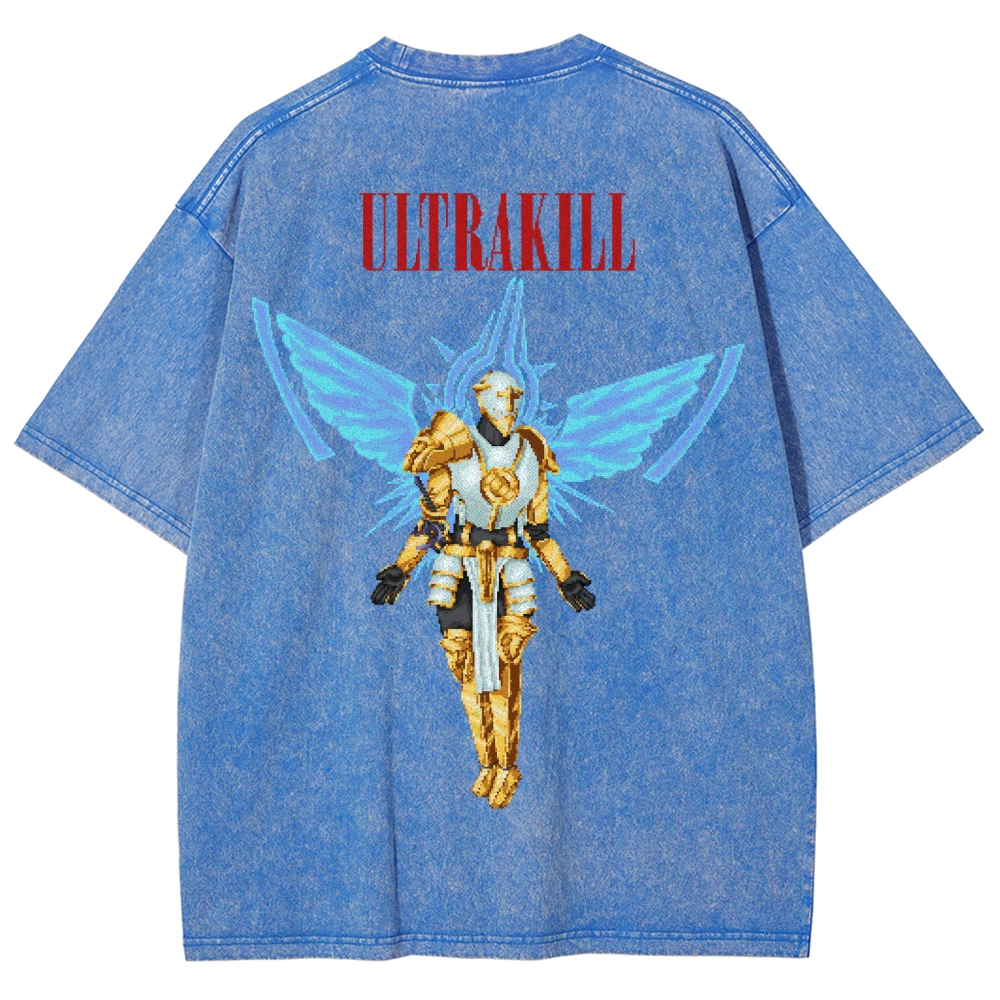 Ultrakill Unisex Fit Washed T-Shirt 2601009464