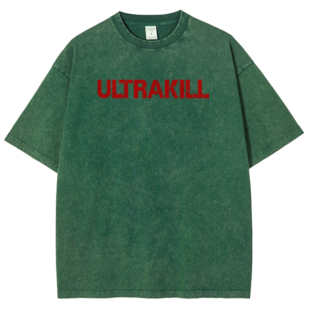 Ultrakill Unisex Fit Washed T-Shirt 2601009464