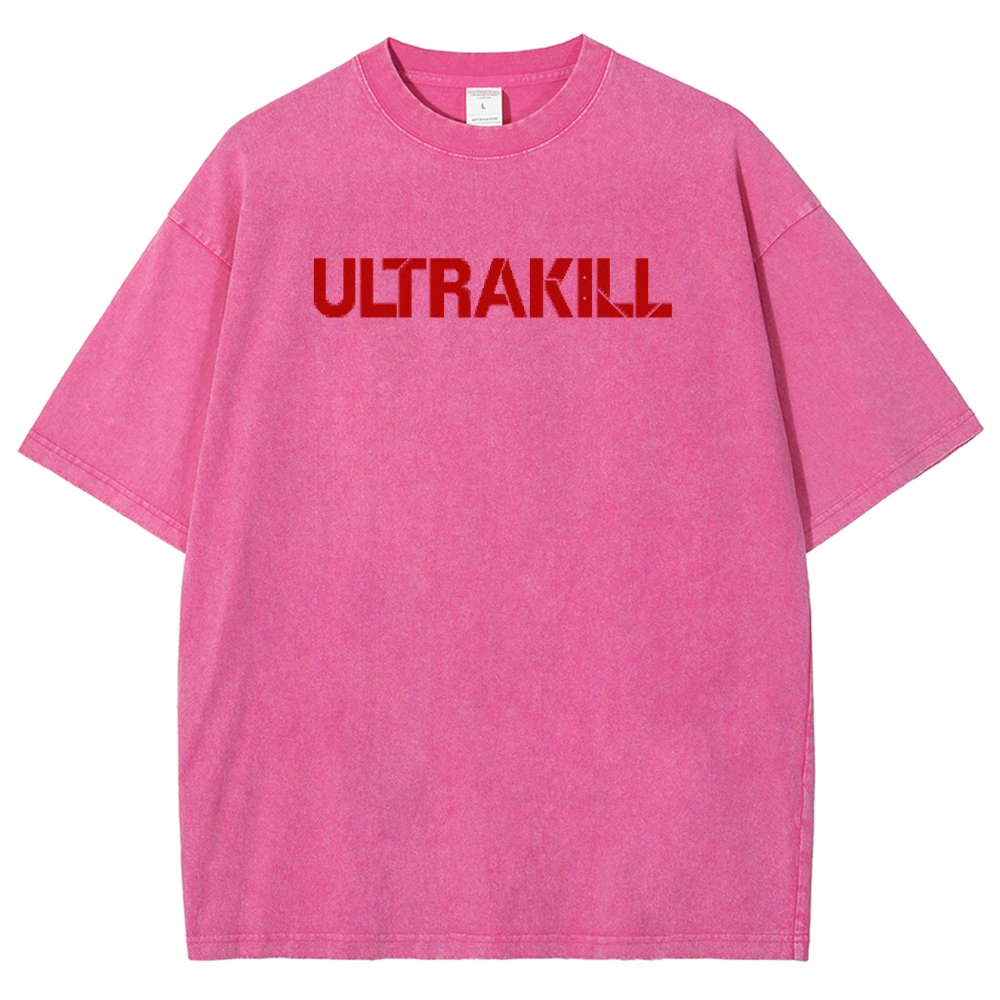 Ultrakill Unisex Fit Washed T-Shirt 2601009464