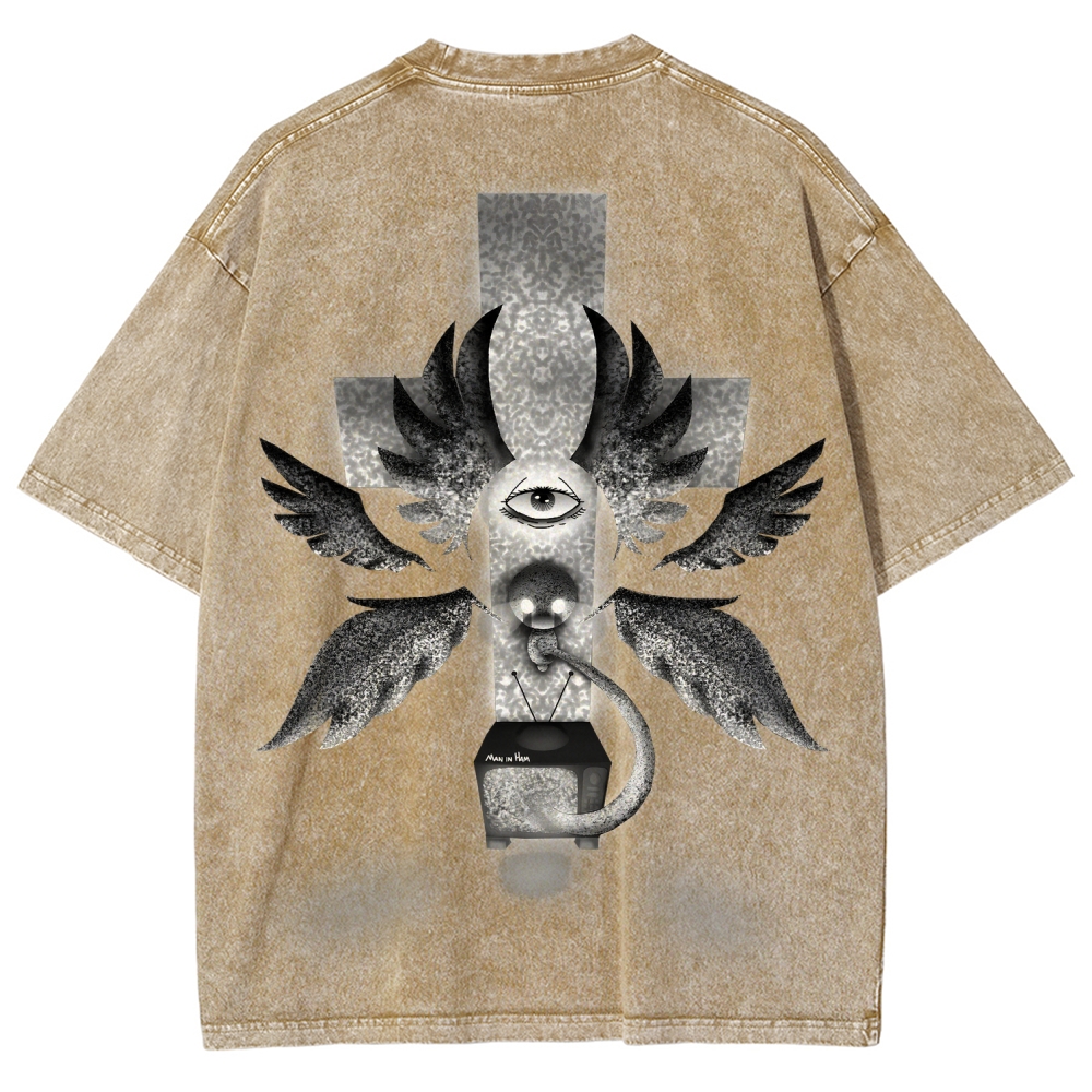 Unisex Fit Washed T-Shirt 2601009545