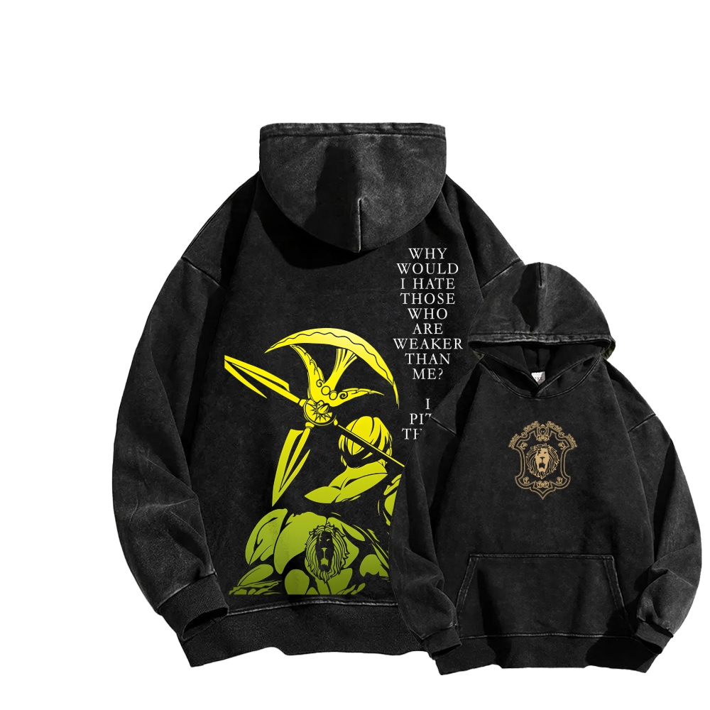 Unisex Washed Hoodie 2601009587