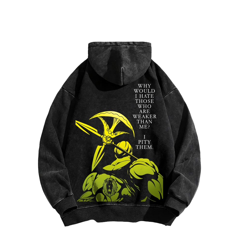 Unisex Washed Hoodie 2601009587