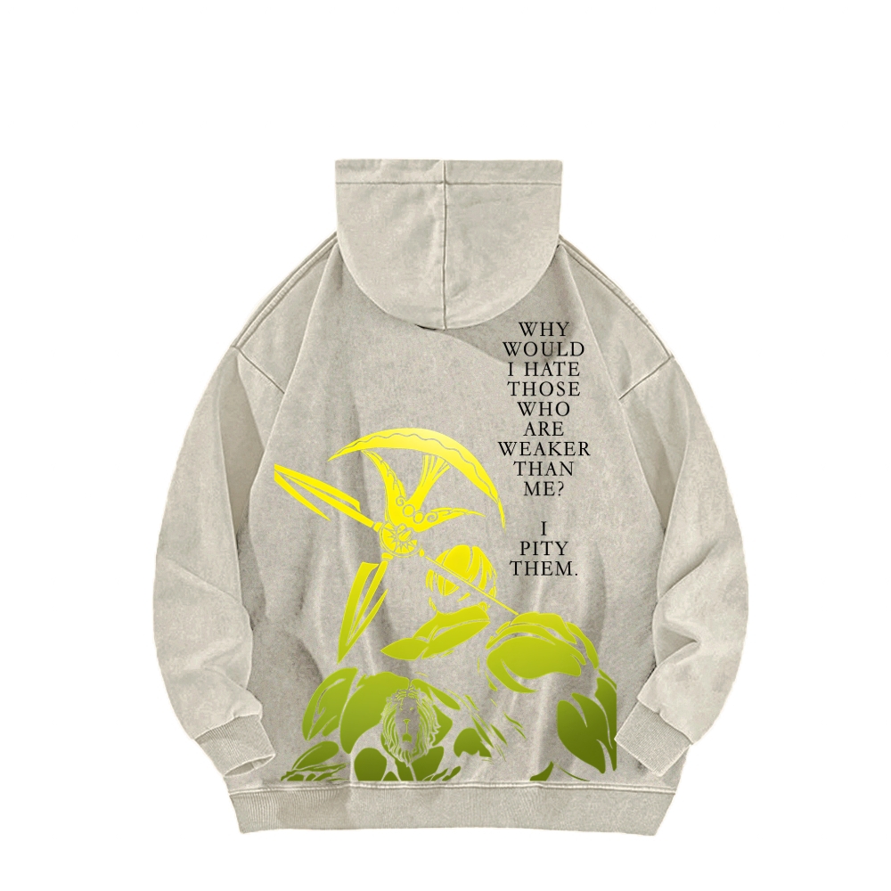 Unisex Washed Hoodie 2601009587