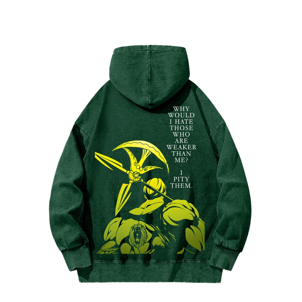 Unisex Washed Hoodie 2601009587