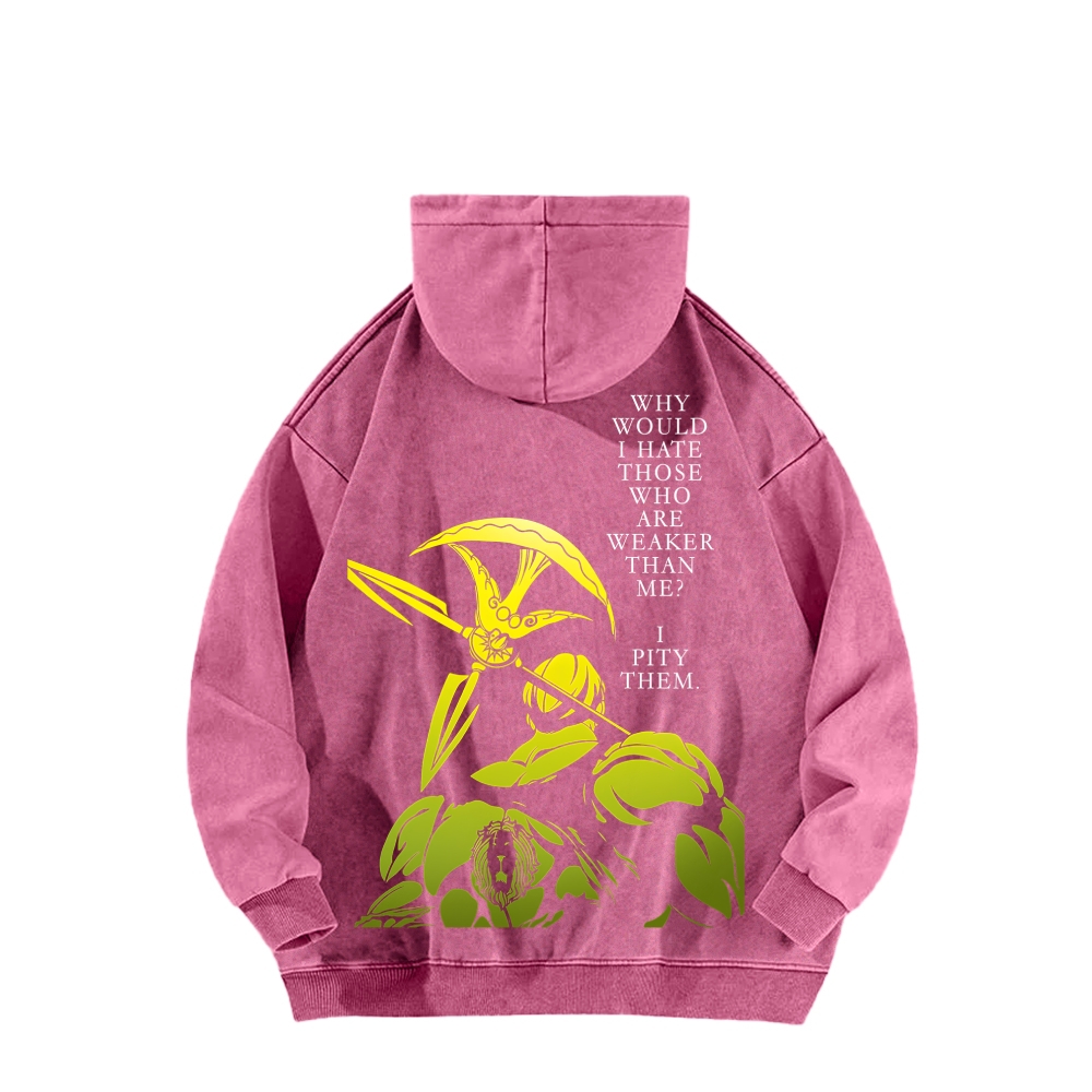 Unisex Washed Hoodie 2601009587